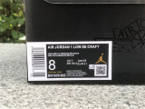 Authentic Air Jordan 1 Low OG EX “Tech Grey”
