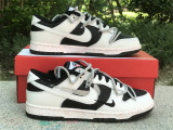 Authentic Nike SB Dunk Low White/Washed Black
