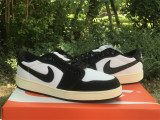 Authentic Air Jordan 1 KO Low Black/White