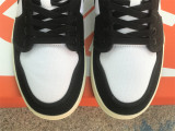 Authentic Air Jordan 1 KO Low Black/White