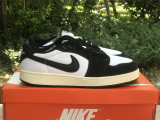Authentic Air Jordan 1 KO Low Black/White