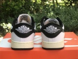 Authentic Air Jordan 1 KO Low Black/White
