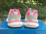 Authentic Balenciaga Track Trainers 3.0 White/Neon Pink
