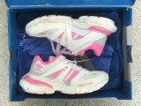 Authentic Balenciaga Track Trainers 3.0 White/Neon Pink