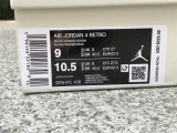 Authentic Nike SB x Air Jordan 4 White/Orange/Ashen