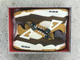 Authentic Air Jordan 4 Retro  Cacao Wow
