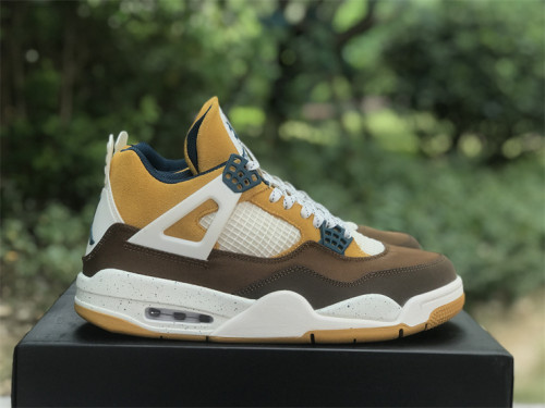Authentic Air Jordan 4 Retro  Cacao Wow