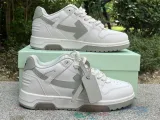 Authentic OFF-WHITE Out Of Office Leather White/Beige