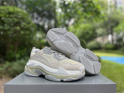Authentic Balenciaga Triple-S EGGSHELL/WHITE
