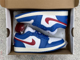 Authentic Air Jordan 1 Low “Sport Blue ”