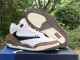 Authentic Air Jordan 3 White/Mocka Brown/Black