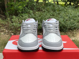 Authentic Nike Dunk Low Summit White/Rose Wood