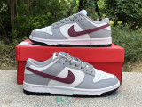 Authentic Nike Dunk Low Summit White/Rose Wood