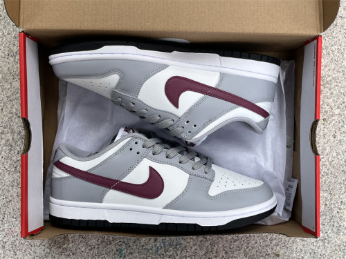 Authentic Nike Dunk Low Summit White/Rose Wood