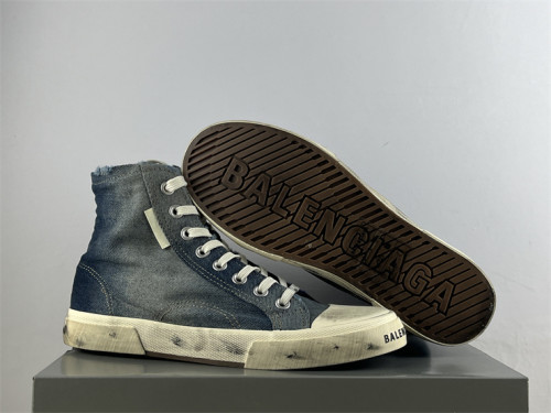 Authentic Balenciaga Paris High Denim Blue