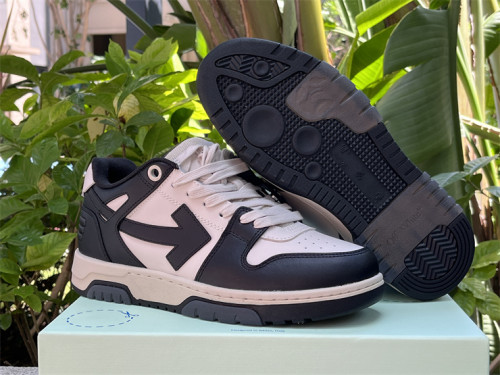 Authentic OFF-WHITE Out Of Office Beige/Black