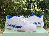 Authentic OFF-WHITE Out Of Office Walking White/Blue