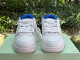 Authentic OFF-WHITE Out Of Office Walking White/Blue