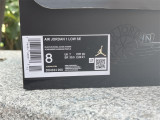 Authentic Air Jordan 1 Low Black/Light grey/Orange