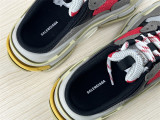 Authentic Balenciaga Triple s Mule Grey/Red