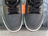 Authentic Air Jordan 3 “Fear”