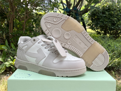 Authentic OFF-WHITE Out Of Office Walking White Beige