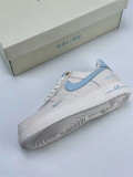 Authentic Nike Air Force 1 '07 White/Light Blue
