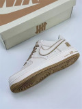 Authentic Nike Air Force 1 '07 White/Brown