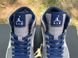 Authentic Air Jordan 1 Mid “True Blue