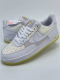 Authentic Nike Air Force 1 '07 White/Yellow