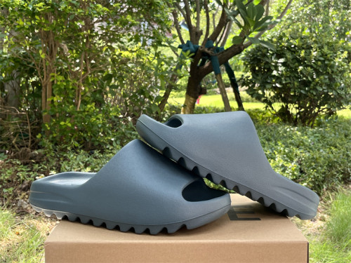 Authentic Yeezy Slide  Slate Marine”