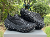 Authentic Balenciaga Triple s Clear Sole Black