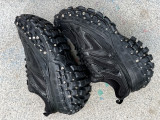 Authentic Balenciaga Triple s Clear Sole Black