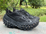 Authentic Balenciaga Triple s Clear Sole Black