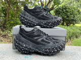 Authentic Balenciaga Triple s Clear Sole Black