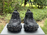Authentic Balenciaga Triple s Clear Sole Black