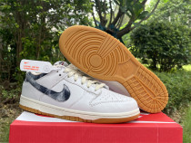 Authentic Nike SB Dunk Low White/Black/Red