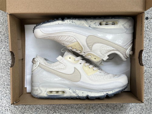 Authentic Nike Air Max 90 Terrascape Rice White