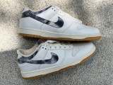 Authentic Nike SB Dunk Low White/Black/Red