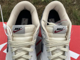 Authentic Nike SB Dunk Low White/Black/Red