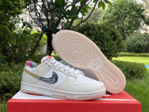 Authentic Nike SB Dunk Low White/Diffused Blue-White