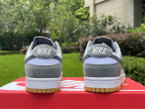 Authentic Nike SB Dunk Low White/Dark grey