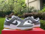 Authentic Nike SB Dunk Low White/Dark grey