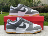 Authentic Nike SB Dunk Low White/Dark grey
