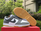 Authentic Nike SB Dunk Low White/Dark grey