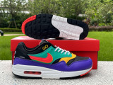 Authentic Nike Air Max 1 SE City Blue/Green/Red