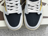 Authentic Travis Scott x Air Jordan 1  Yellow/Inverted HOOK
