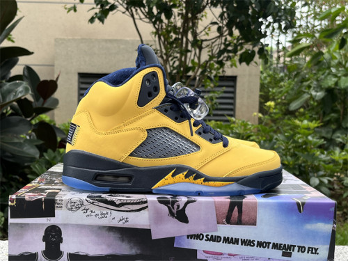 Authentic Air Jordan 5 SP “Michigan”