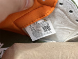 Authentic Air Jordan 1 High OG White Orange Green