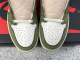 Authentic Air Jordan 1 High OG White Orange Green